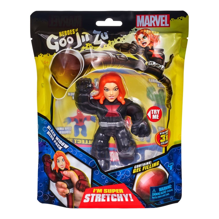 Figurina Toyoption Goo Jit Zu Marvel Black Widow