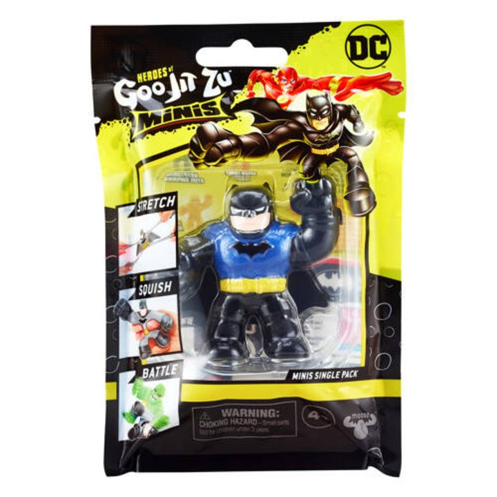 Figurina Elastica Toyoption Goo Jit Zu Minis DC S4 Armor Batman