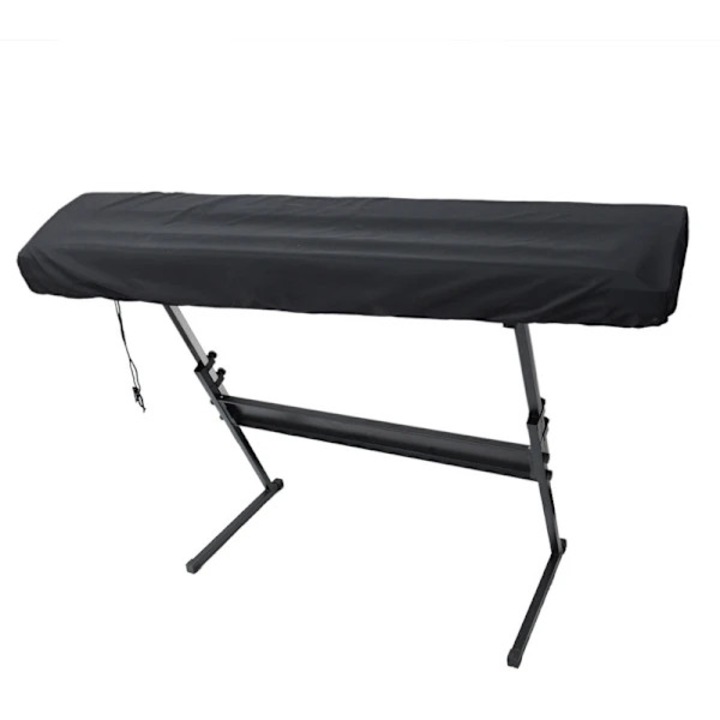 Husa de protectie pentru orga cu 61 de clape, elastica, 98x42x16cm, negru