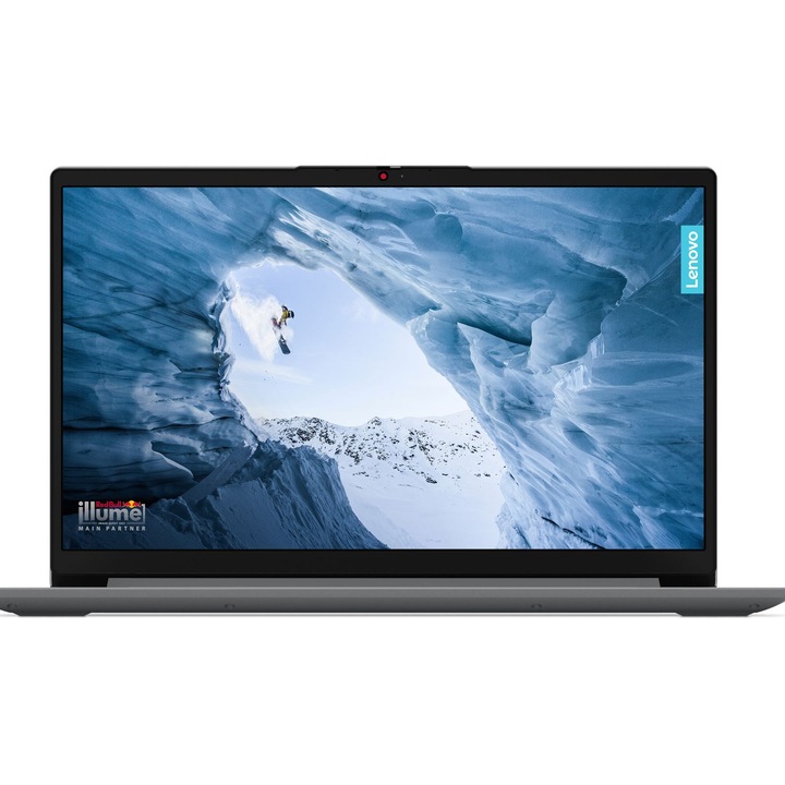 Лаптоп Lenovo IdeaPad 1 15IJL7 с Intel Celeron N4500 (1.1-2.8GHz,4M), 8 GB, 256GB M.2 NVMe SSD, Intel UHD Graphics, Windows 11 Home, Сив