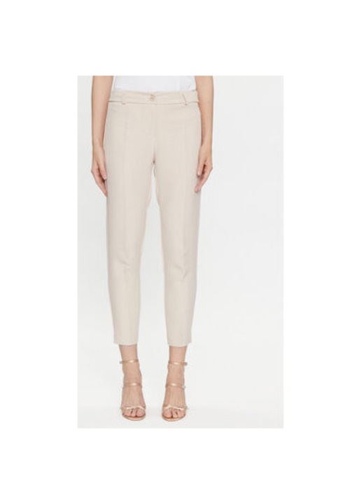 Női nadrág, Maryley, 304042270, Poliészter, Elasztán, Bézs, Bézs, M