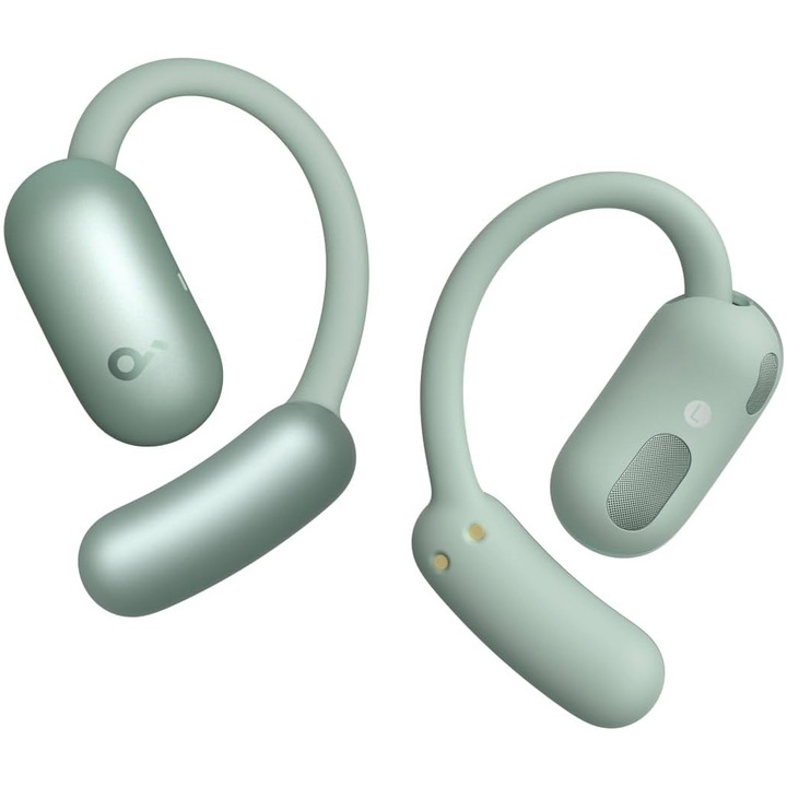 Слушалки Open-Ear Anker SoundCore AeroFit 2, True Wireless, Bluetooth 5.4, Hi-Res Audio, IP55, Автономия 42 часа, Зелен