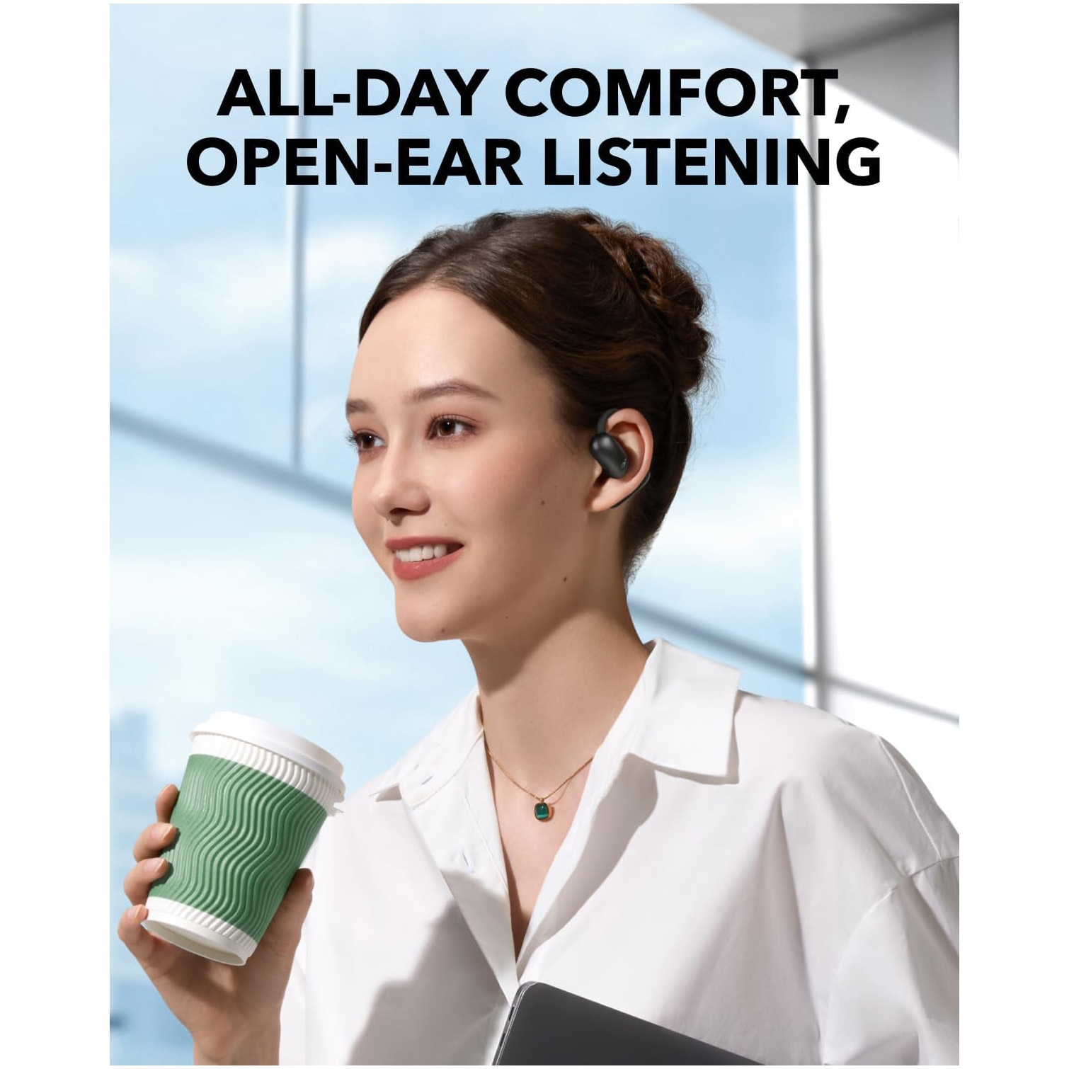 Casti Open-Ear Anker SoundCore AeroFit 2, True Wireless, Bluetooth