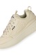 Fila, Pantofi sport flatform din piele ecologica cu logo Superbubble, Bej