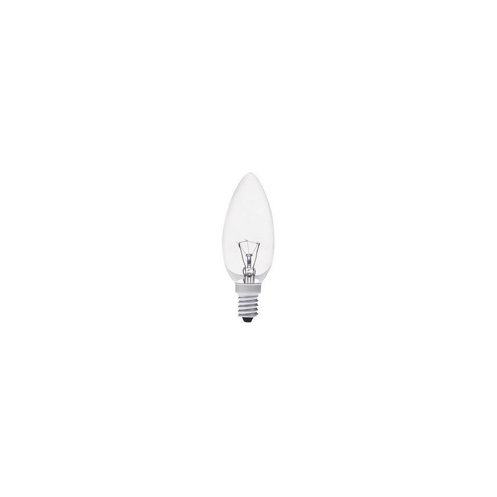 Крушка BELLIGHT E14 25W 230V прозрачна, волфрамова нишка, нажежаема жичка