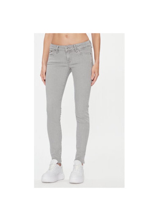 Дамски дънки, Pepe Jeans, 303438197, Памук, Сив, Сив
