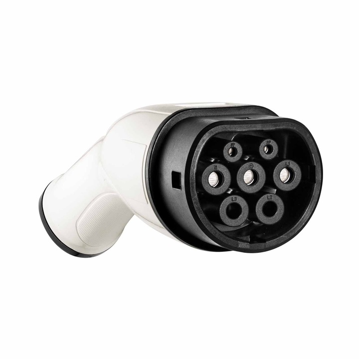 Stecher tip 2 Akyga AK-SC-E14 32A, mufa mama, rezistent la deteriorari, 220 Ohm