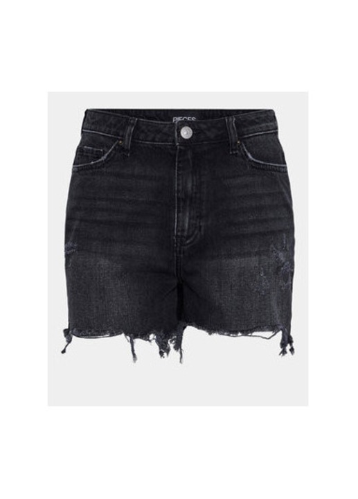 Дамски дънки, Pieces, 303435028, Памук, Черен, Черен