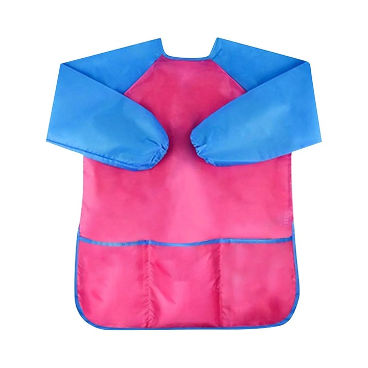 Sort pictura copii, ZYBLSSBB, maneci lungi, 3 buzunare, impermeabil, 56x44cm