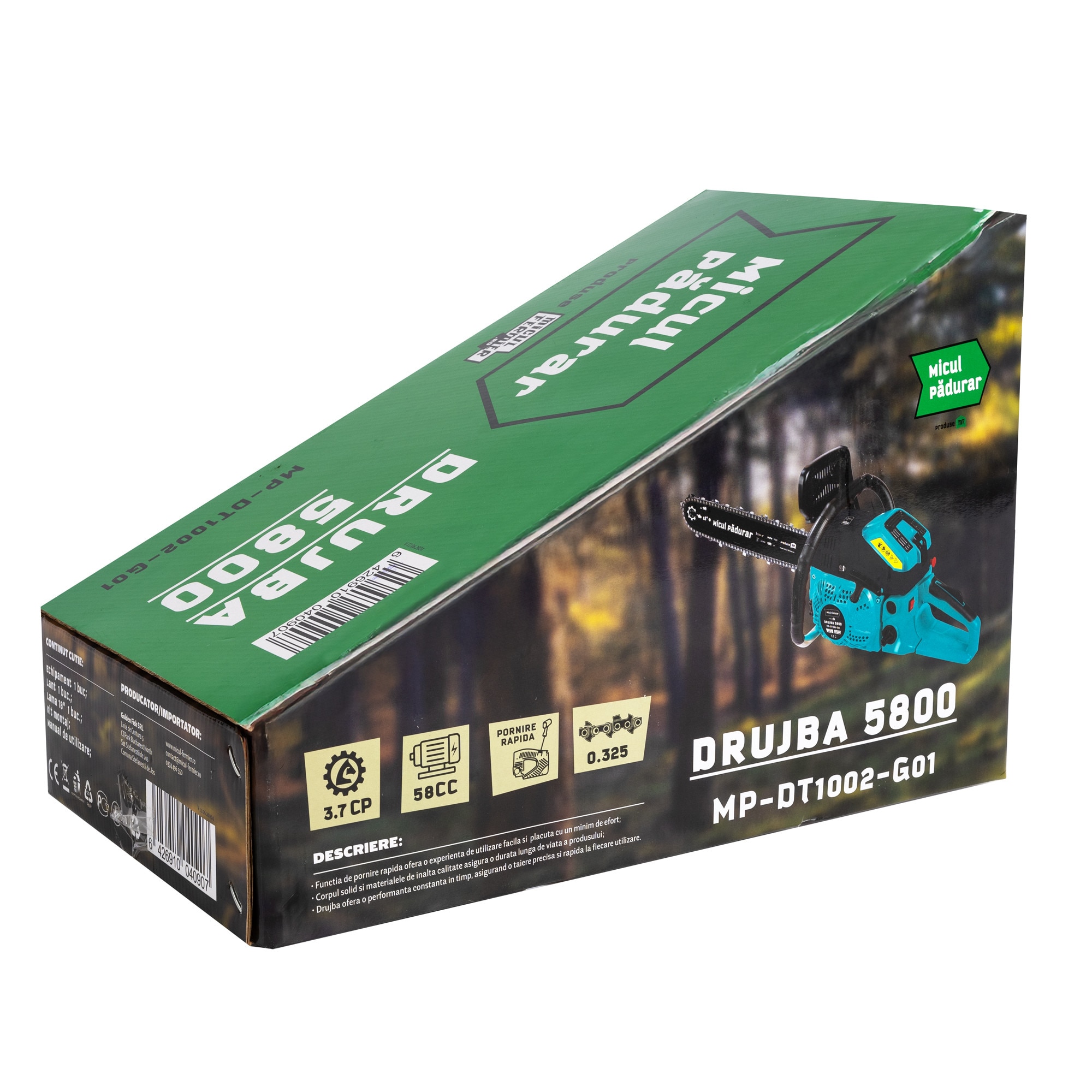 Drujba Micul Padurar 5800, 3.7 CP, o lama 18