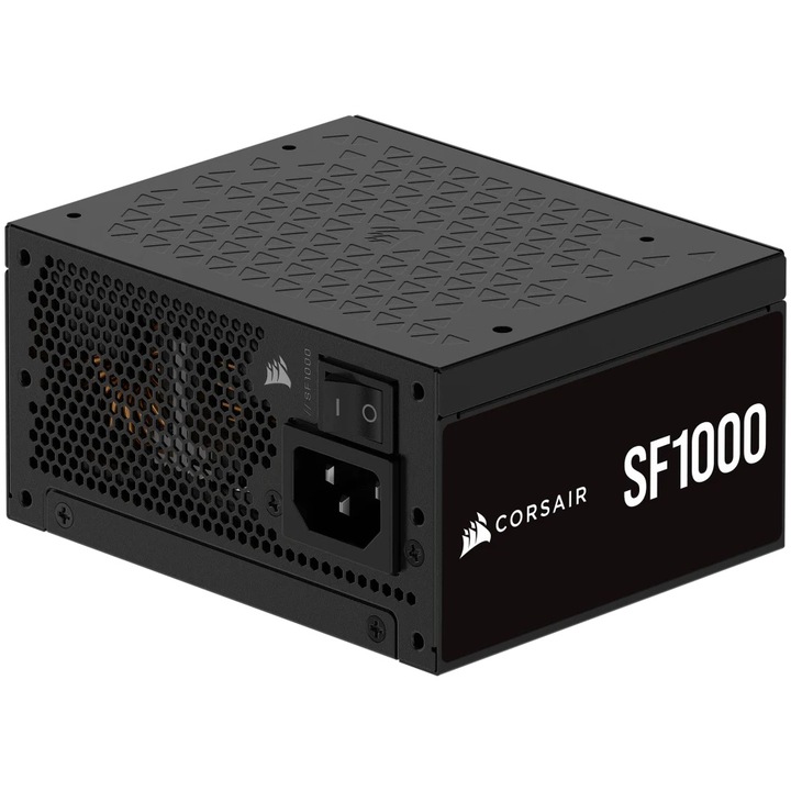 Захранващ блок Source Corsair SF Series, SF1000, 1000W, SFX, 80 PLUS Platinum, Напълно модулен, Черен