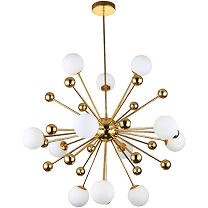 LightPlanet® LED полилей с 11 топки Modern Gold G9 X11