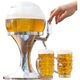 Dozator de Bere cu Functie de Racire 3.5L, Dispenser de Bauturi Elegant pentru Petreceri cu Compartiment pentru Gheata, Ideal pentru Bere, Vin, Cocktailuri si Bauturi Racoritoare