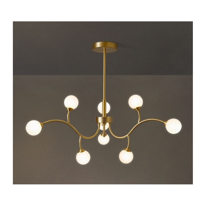 Lustra SUEVA® LED Mordern Magic Beans Glob Mat G9 5W x 9Buc Lumina neutra