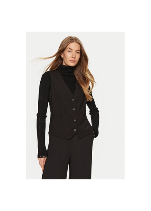Vesta dama, Access Fashion, 304937750, Poliester/Rayon, Negru, Negru