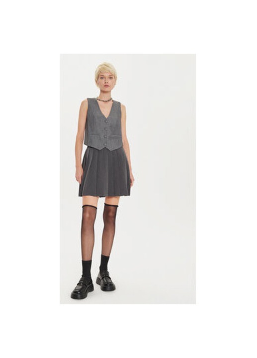 Vesta dama, Desigual, 304478550, Poliester/Viscoza, Gri, Gri