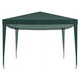 Acoperis pavilion 300x300 cm, PE 100g/mp impermeabil, cu prindere velcro, verde
