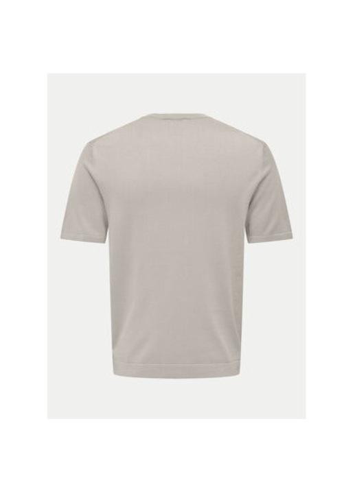 Férfi póló, Only & Sons, 304805226, Viszkóz/Poliészter, XL INTL, Bézs