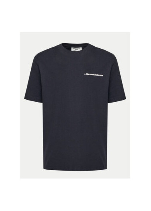 Мъжка тениска, Marc O'Polo, 304884238, Органичен памук, Син, Син