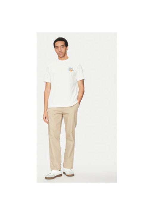 Мъжка тениска, Marc O'Polo, 304884221, Памук, Бяла, Бял