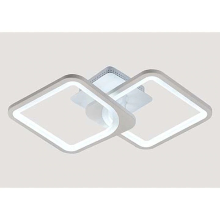 Квадратен LED полилей JIJU® с 2.4G wifi дистанционно управление със светъл/студен/топъл/неутрален регулируем интензитет