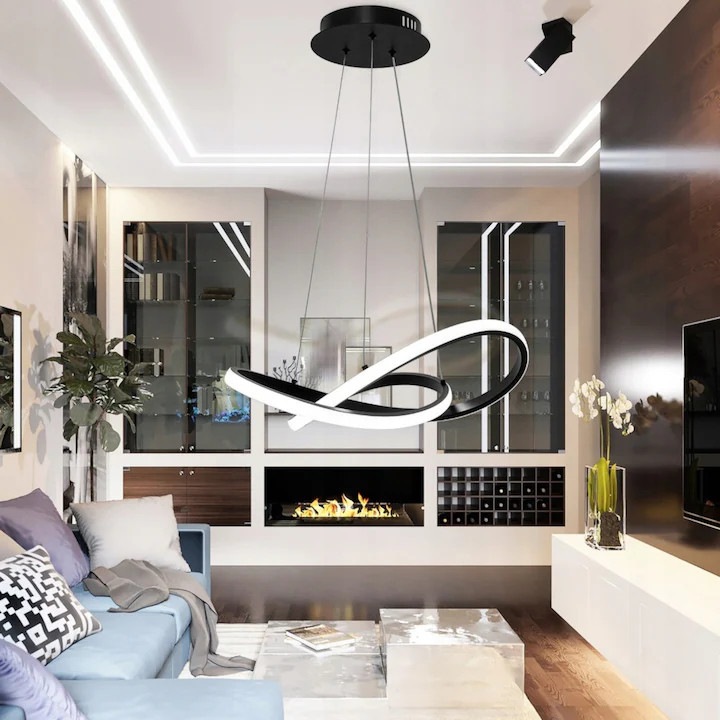 JIJU® LED полилей с 2.4G wifi дистанционно управление светлина/студено/топло/неутрално регулируем интензитет