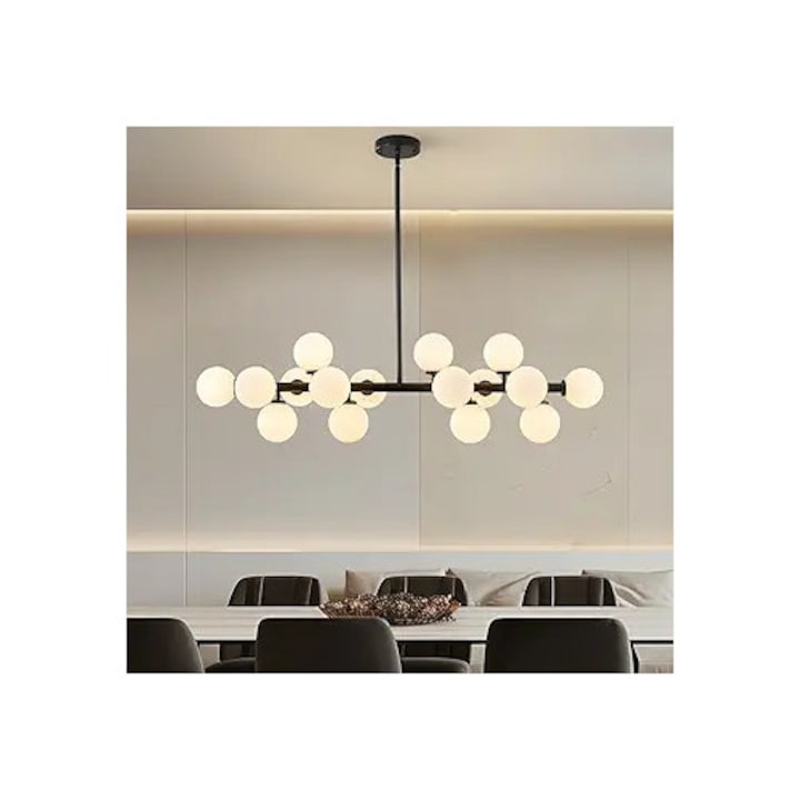 LED полилей EDC, модерни скандинавски висящи светлини Топка