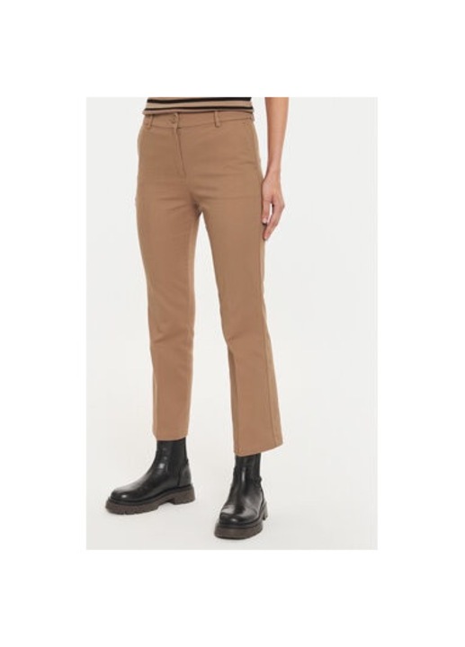 Női nadrág, Sisley, 304280337, Pamut, 46779, Barna