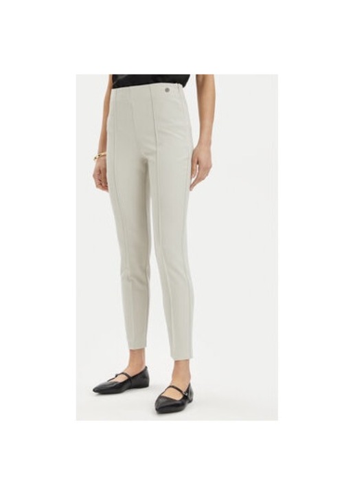 Női nadrág, Tamaris, 303565848, Poliészter, Bézs, Bézs