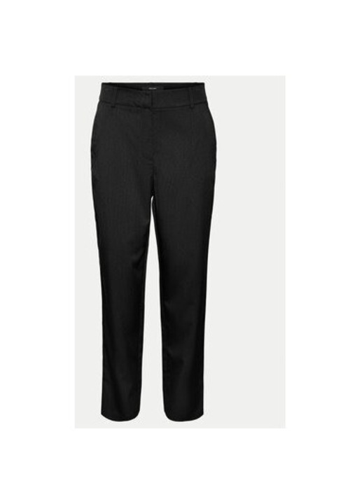 Pantaloni dama, Vero Moda, 304436116, Poliester reciclat/Poliester, Negru, Negru, W34-L30