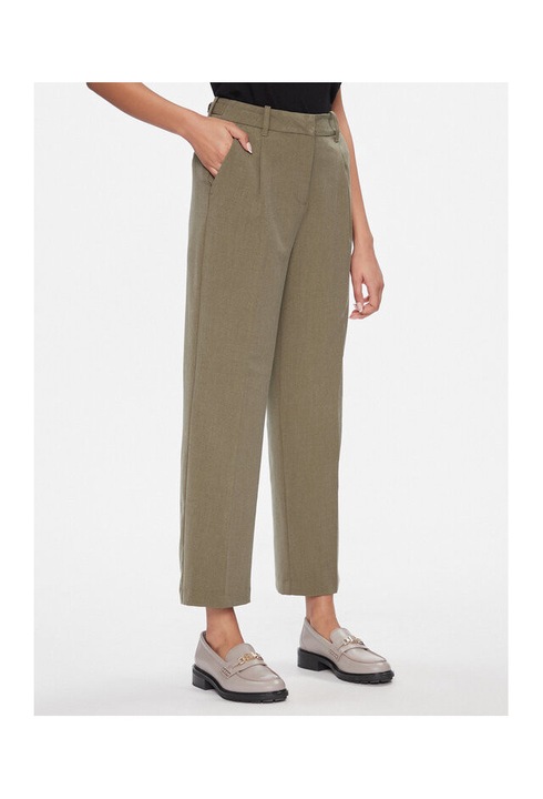 Női nadrág, Vero Moda, 303566456, Poliészter/Viszkóz, Bézs, Bézs