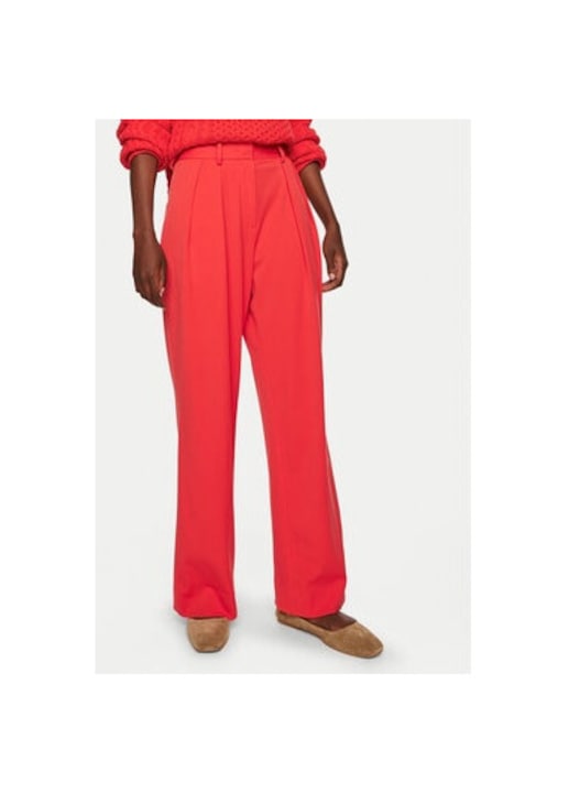 Дамски панталон, Staud, 304549090, Полиестер/Вискоза, Черен, Черен