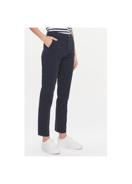 Pantaloni Lino Benetton Pantaloni Donna Pantaloni Grigi Benetton