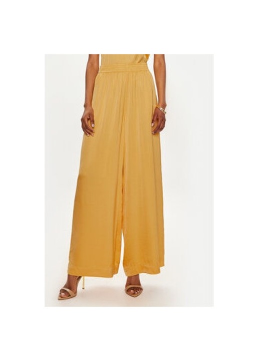 Női nadrág, Vicolo, 304423499, Viszkóz, Sárga, Sárga