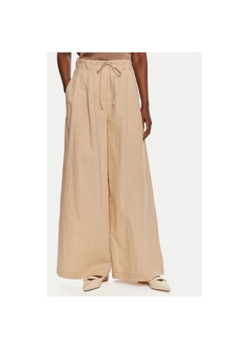 Női nadrág, Vicolo, 304575280, Viszkóz, Bézs, Bézs