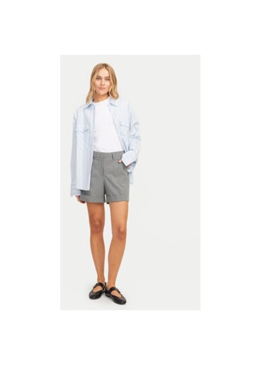 Női rövidnadrág, Jjxx, 304702952, Újrahasznosított poliészter/viszkóz, Szürke, Szürke