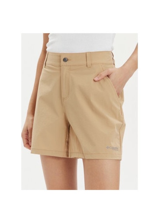 Női rövidnadrág, Columbia, 303384319, Nejlon, Bézs, Bézs