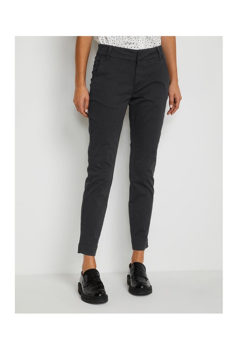 Női nadrág, Kaffe, 300697504, Pamut, Fekete, Fekete