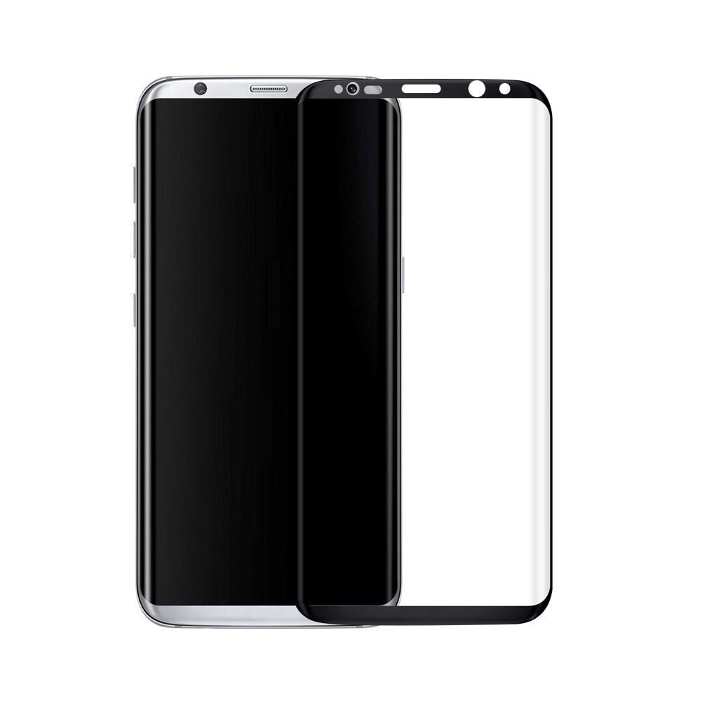 Folie protectie ecran sticla 3D full cover Cellara pentru Samsung Galaxy Note 8 - Negru