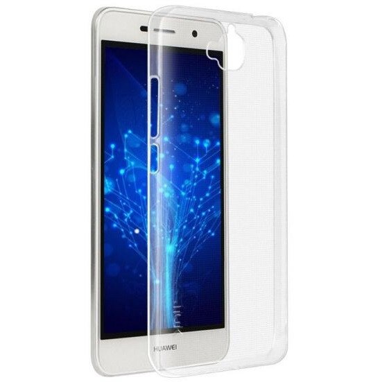 Capac de protectie din TPU transparent 0.8 mm pentru Huawei Y6 Pro
