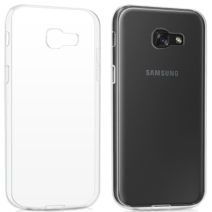 Защитен кейс за Samsung Galaxy A3 (2017) / A3200, 8 мм, Прозрачен