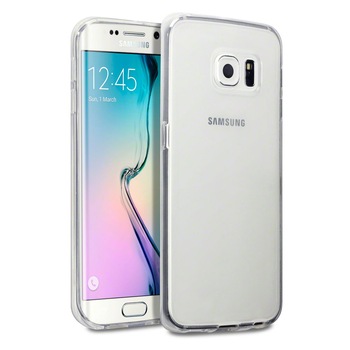 Capac de protectie din TPU transparent 0.8 mm pentru Samsung Galaxy S7 Edge Capac de protectie din TPU transparent 0.8 mm pentru Samsung Galaxy S7 Edge