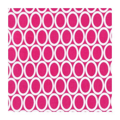Material textil din bumbac, Robert Kaufman, 100% - Remix Ring Bright - latime 1.10m