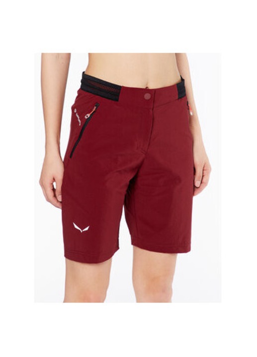 Női nadrág, Salewa, 302729500, Poliamid, Elasztán, 36, Piros