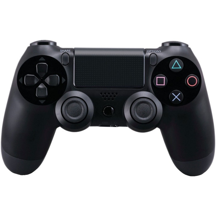 DualShock 4 vezeték nélküli kontroller, fekete, PlayStation 4-hez