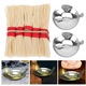 Set de fitiluri pentru lampa cu ulei, lemn, 9x7x1cm, design clasic