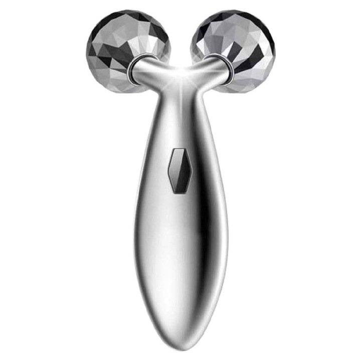 Aparat de masaj 3D, masaj facial si corporal, design ergonomic, portabil