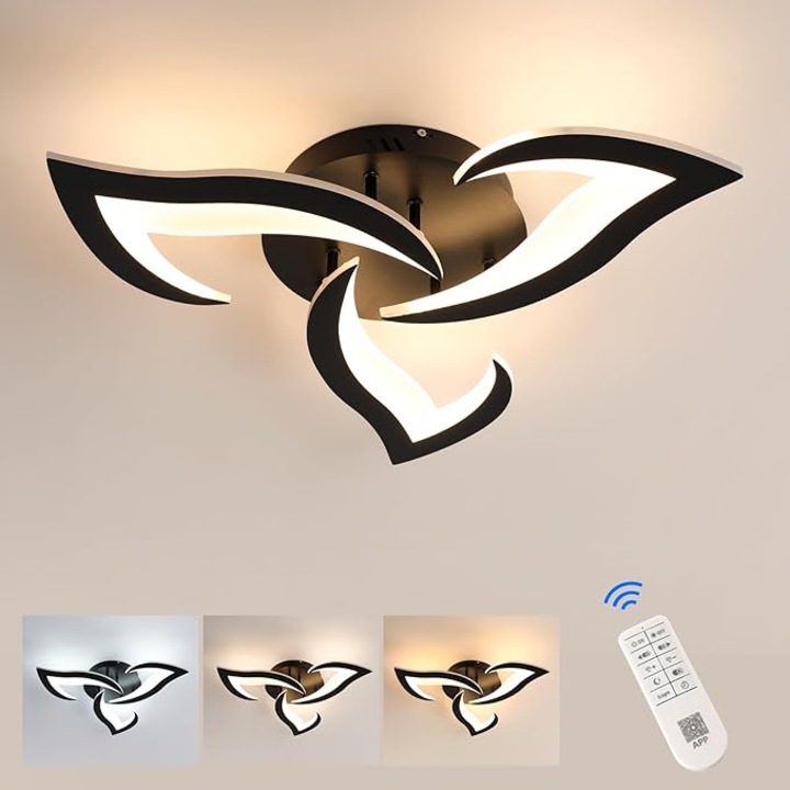 EDC® LED csillár WiFi távirányítóval 58cm 2,4G fény/hideg/meleg/semleges állítható intenzitás