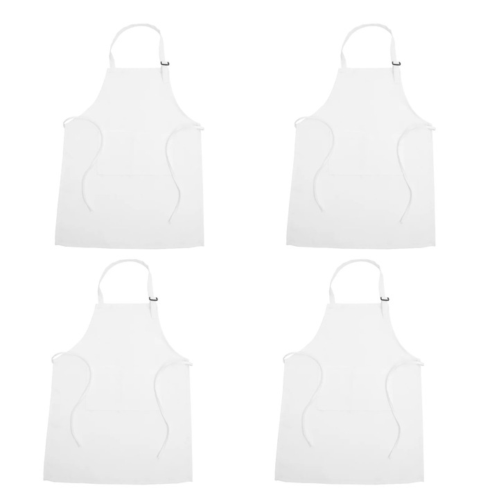 Sort copii ZYBLSSBB 4 buc alb 58.5x45x0.2cm ajustabil