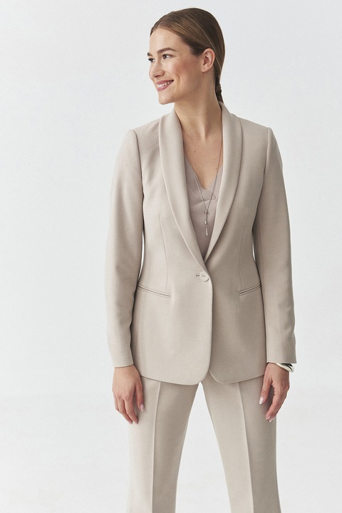 Tatuum, Sacou cu buzunare cu refilet, Bej deschis